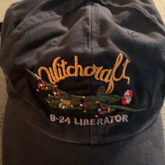 Witchcraft B-24 Liberator black hat. Collings Foundation. One size fits all - Picture 2 of 6